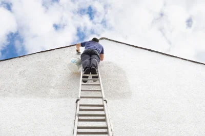 Peinture extérieure à Niherne — façades et ravalement